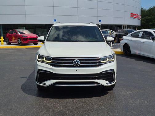 Atlantic Blue Metallic 2022 Volkswagen Tiguan 2.0T SEL R-Line 4MOTION