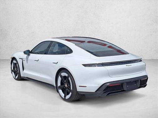 White 2026 Porsche Taycan Black Edition
