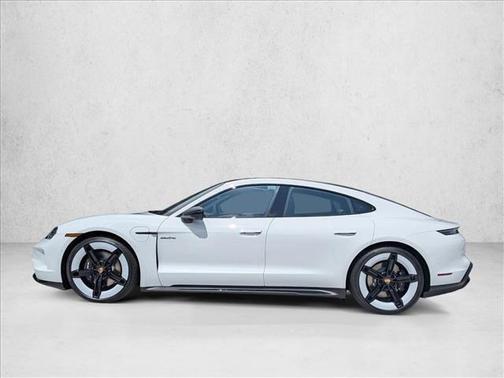 White 2026 Porsche Taycan Black Edition