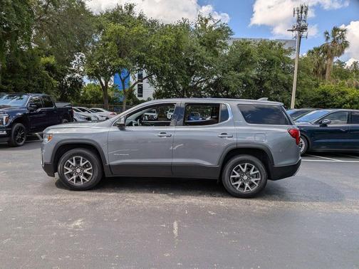 Satin Steel Metallic 2021 GMC Acadia FWD SLE