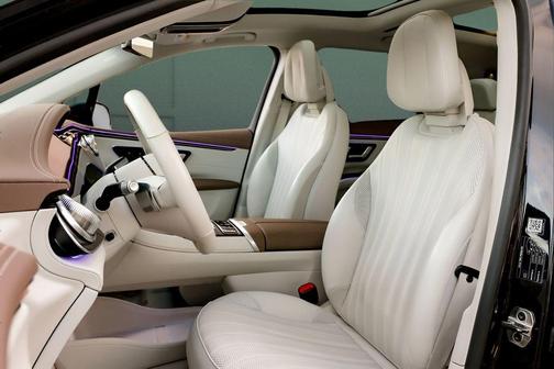 Obsidian Black Metallic 2023 Mercedes-Benz EQS 580 Base 4MATIC