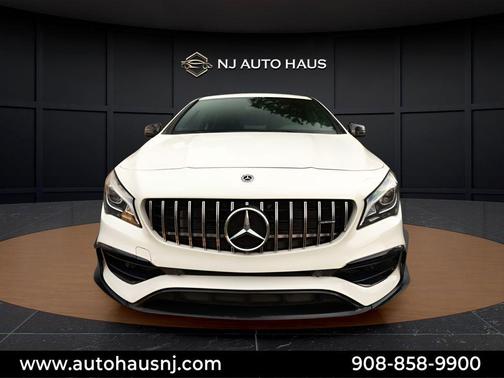 Polar White 2018 Mercedes-Benz AMG CLA 45 Base 4MATIC