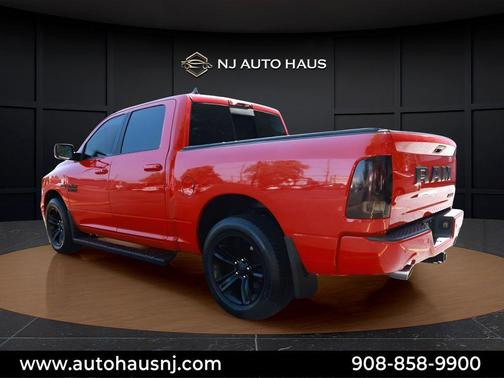 Flame Red Clearcoat 2017 RAM 1500 Sport
