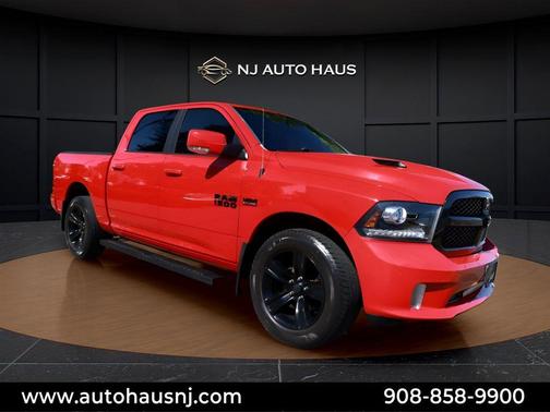 Flame Red Clearcoat 2017 RAM 1500 Sport
