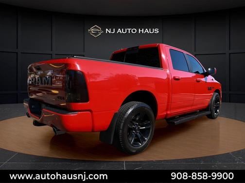 Flame Red Clearcoat 2017 RAM 1500 Sport