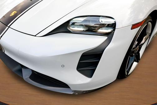 Ice Grey Metallic 2021 Porsche Taycan Turbo S