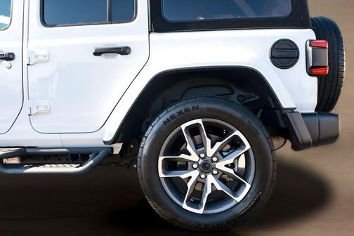 Bright White Clearcoat 2024 Jeep Wrangler 4xe Sport