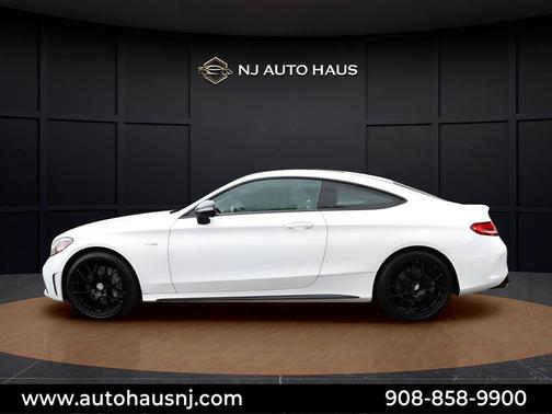 Polar White 2021 Mercedes-Benz AMG C 43 Base 4MATIC