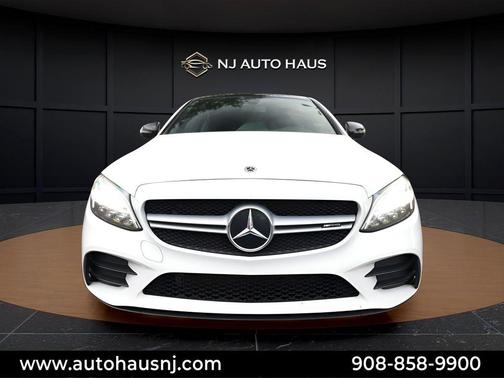 Polar White 2021 Mercedes-Benz AMG C 43 Base 4MATIC