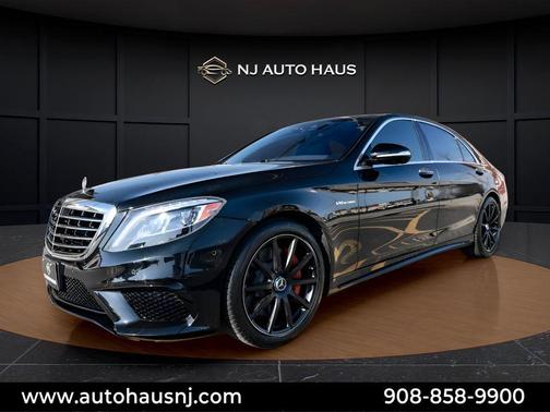 Obsidian Black Metallic 2017 Mercedes-Benz AMG S 63 Base 4MATIC