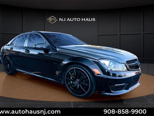 Black 2013 Mercedes-Benz C-Class C 63 AMG