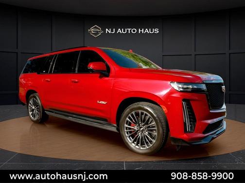 Radiant Red 2023 Cadillac Escalade ESV V-Series