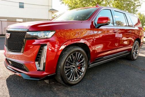 Radiant Red 2023 Cadillac Escalade ESV V-Series