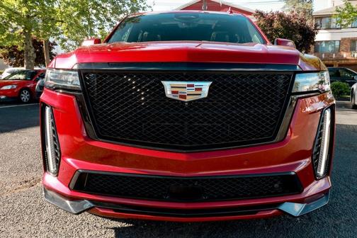 Radiant Red 2023 Cadillac Escalade ESV V-Series