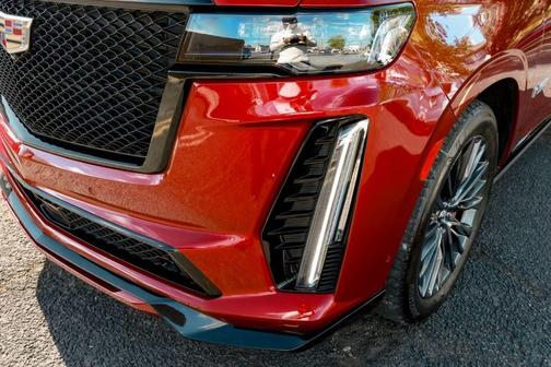 Radiant Red 2023 Cadillac Escalade ESV V-Series