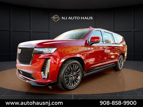 Radiant Red 2023 Cadillac Escalade ESV V-Series