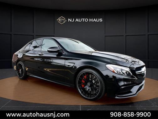 Black 2018 Mercedes-Benz AMG C 63 S