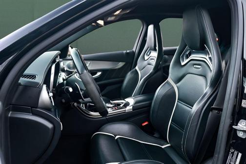 Black 2018 Mercedes-Benz AMG C 63 S