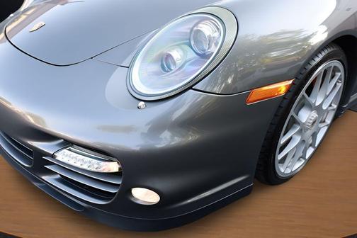 Arctic Silver Metallic 2010 Porsche 911 Turbo