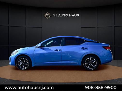 Electric Blue Metallic 2025 Nissan Sentra SV