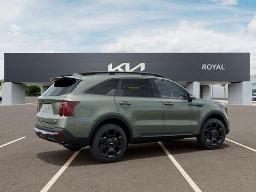 Jungle Green 2026 Kia Sorento X-Line SX