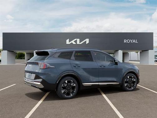 Heritage Blue 2026 Kia Sportage Hybrid SX-Prestige