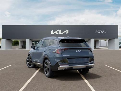 Heritage Blue 2026 Kia Sportage Hybrid SX-Prestige