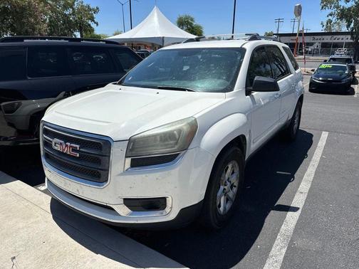 Summit White 2015 GMC Acadia SLE-2
