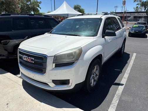Summit White 2015 GMC Acadia SLE-2
