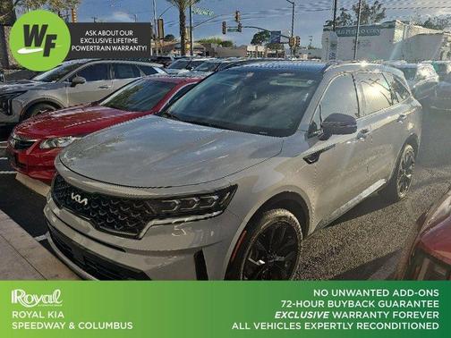 Gray 2022 Kia Sorento SX
