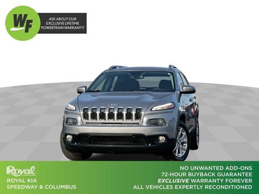 Billet Silver Metallic Clearcoat 2018 Jeep Cherokee Latitude