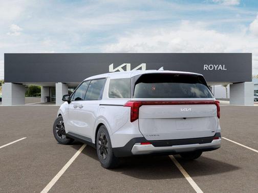 White Pearl 2026 Kia Carnival Hybrid LXS