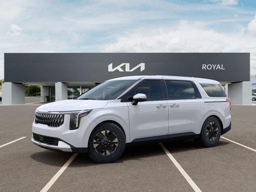 White Pearl 2026 Kia Carnival Hybrid LXS