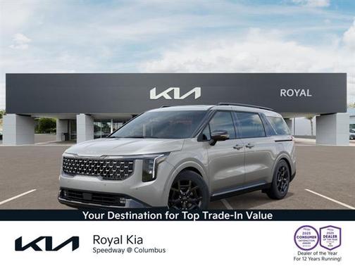 Ivory Silver 2026 Kia Carnival SX