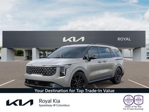 Ivory Silver 2026 Kia Carnival SX