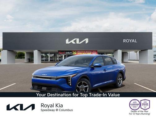Blue 2026 Kia K4 LXS
