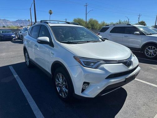 Blizzard Pearl 2016 Toyota RAV4 Hybrid Limited