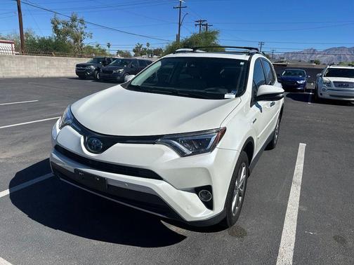 Blizzard Pearl 2016 Toyota RAV4 Hybrid Limited