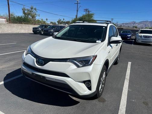 Blizzard Pearl 2016 Toyota RAV4 Hybrid Limited