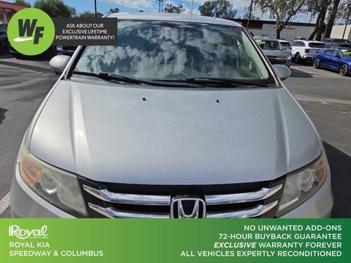 Silver 2014 Honda Odyssey EX-L