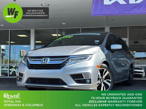 Silver 2019 Honda Odyssey Elite