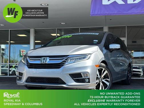 Silver 2019 Honda Odyssey Elite