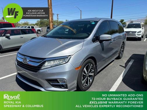 Silver 2019 Honda Odyssey Elite
