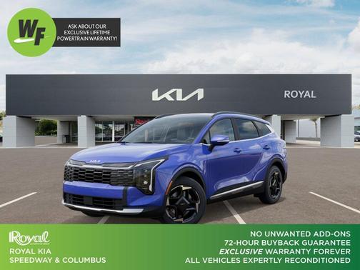 Blue 2026 Kia Sportage EX