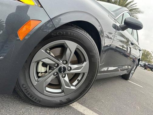 Gray 2023 Kia K5 LXS