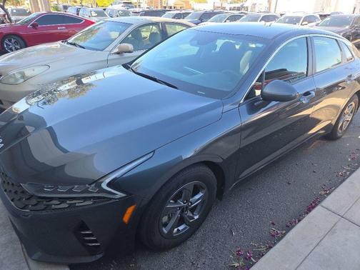 Gray 2023 Kia K5 LXS