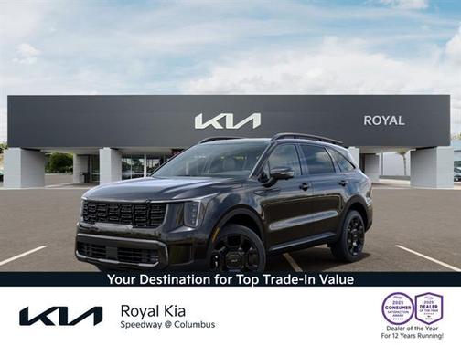 Ebony 2026 Kia Sorento X-Line SX Prestige