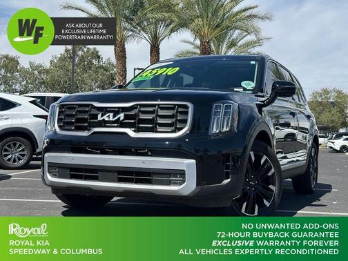 Ebony Black 2025 Kia Telluride SX-Prestige