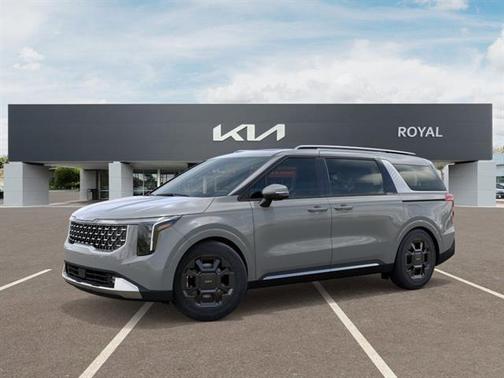 Ceramic Silver 2026 Kia Carnival Hybrid SX