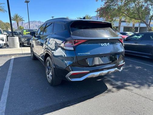 Blue 2023 Kia Sportage Hybrid SX-Prestige
